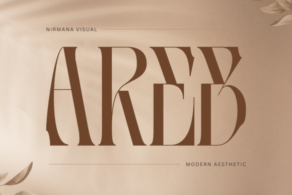 Areb: A Modern Serif Font for Elegant Design