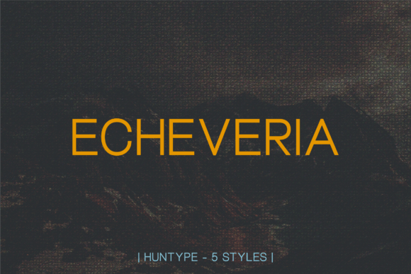 Echeveria Font: Modern Typography for Web Design