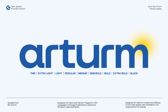 Gc Arturm – Modern Sans Serif