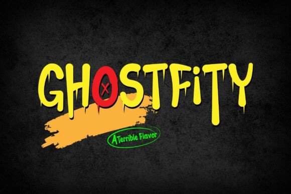 Ghostfity: A Bold Decorative Font