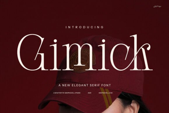 Gimick: A Bold Serif for Real-World Design