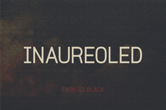 Inaureoled: A Modern Font for Editorial Design