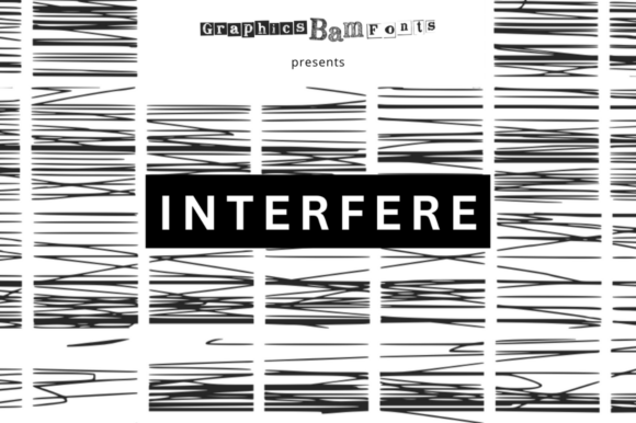 Interfer: A Bold Digital Typeface