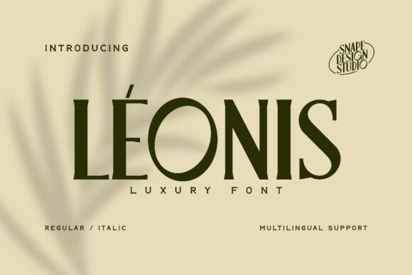 Leonis: A Sophisticated Serif for Campaigns