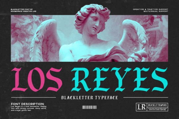 Los Reyes: A Bold Font for Impactful Campaigns
