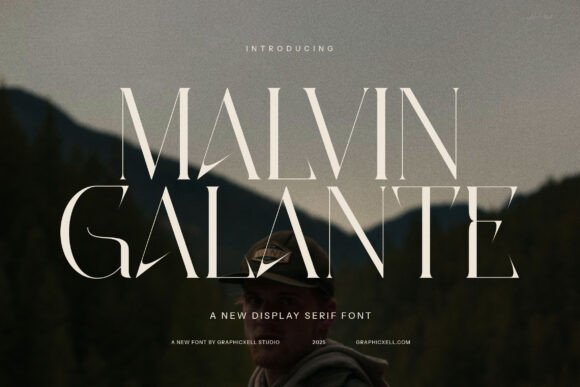 Malvin Galante Font for Elegant Design