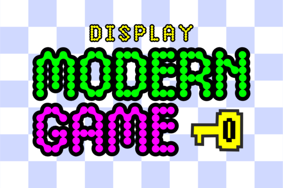 Modern Game Font Review