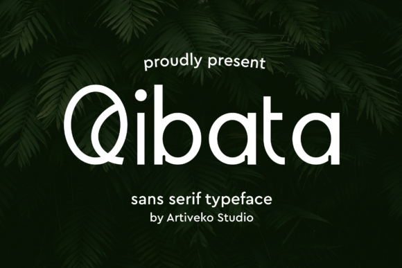 Qibata: A Modern Sans Serif Font