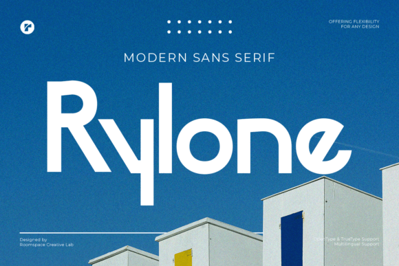 Rylone: A Modern Font for Campaign Design