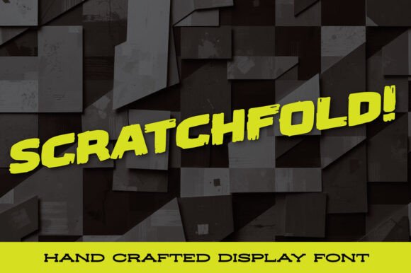 Scratchfold: A Bold Font for Business