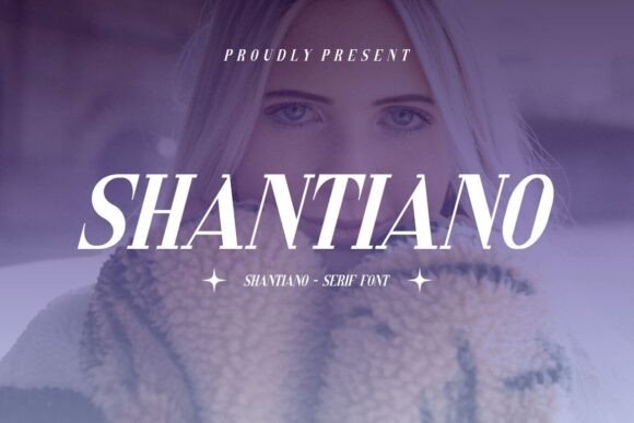 Shantiano: A Serif Font for Creative Projects