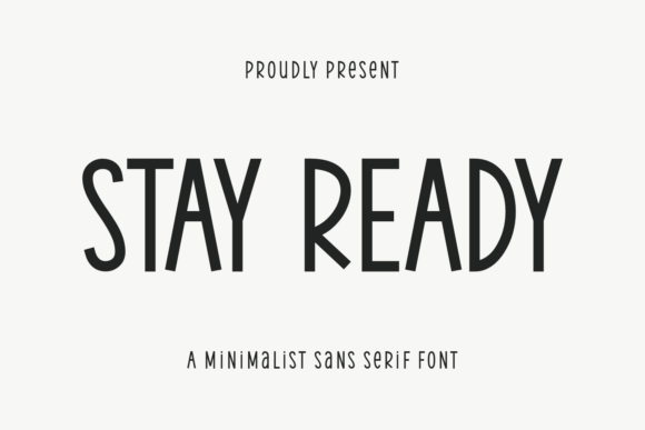 Stay Ready Font for Creative Makers