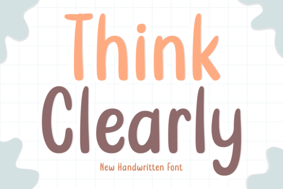 Think Clearly Font for Business