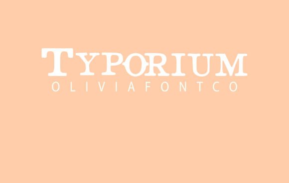 Typorium: A Timeless Serif Font
